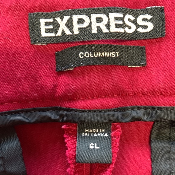 Express Columnist Trouser Pant size - 6L - Picture 2 of 5